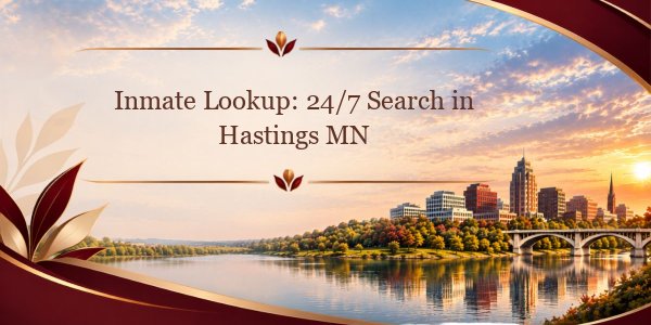 Inmate Lookup: 24/7 Search in Hastings MN