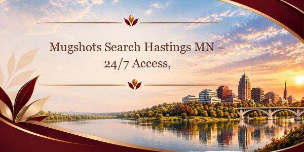 Mugshots Search Hastings MN – 24/7 Access,
